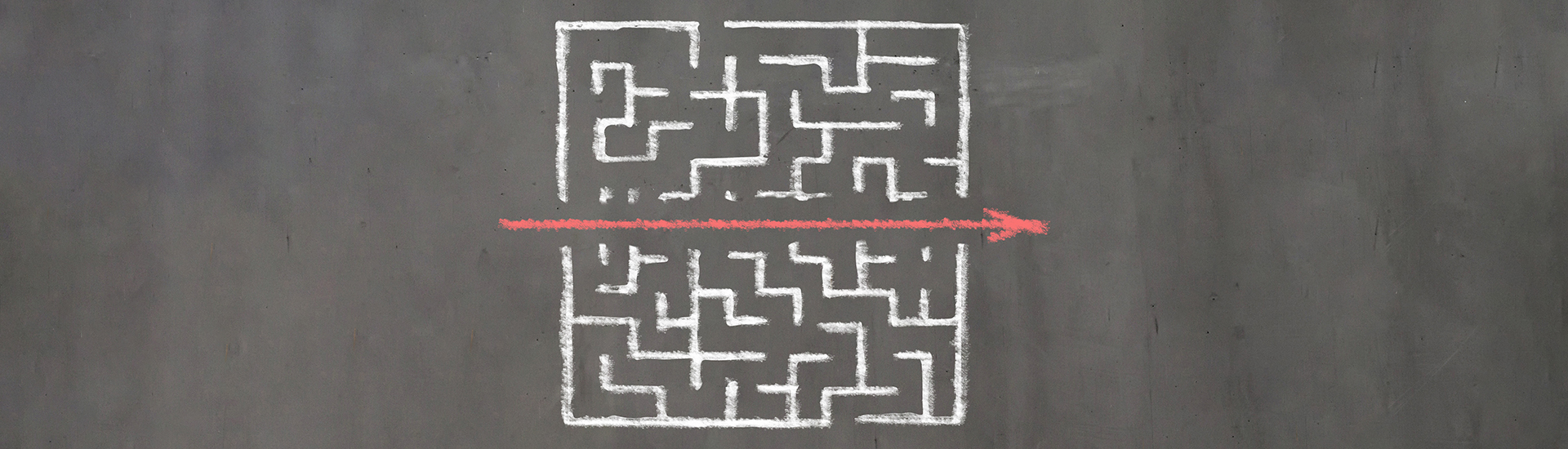 image of a maze design