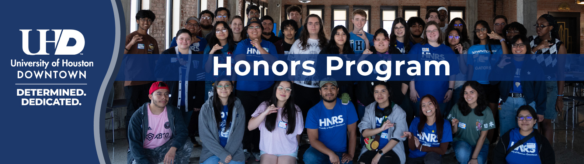 honors program graphic banner