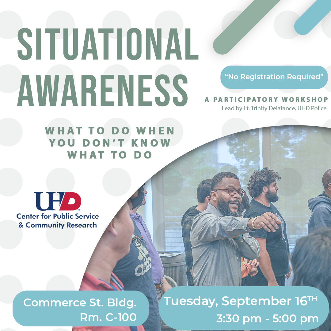 Situational Awareness Workshop Situational Awareness Workshop