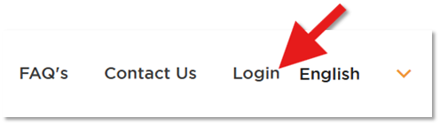 Screenshot of Login