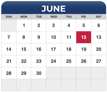 June Calendar