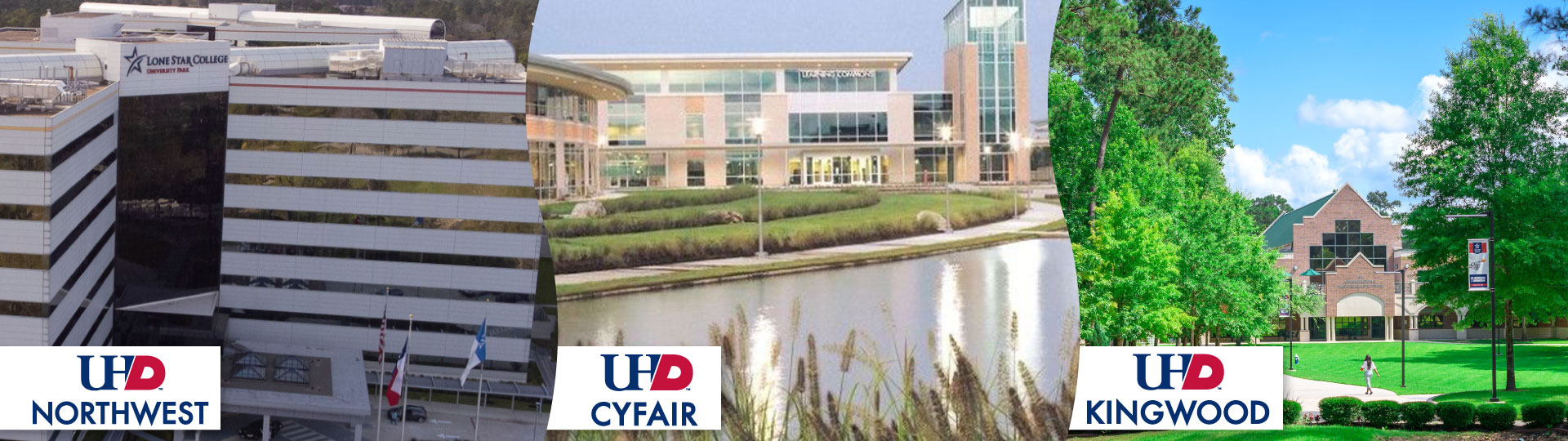 UHD off campus locations - northwest, cyfair, kingwood