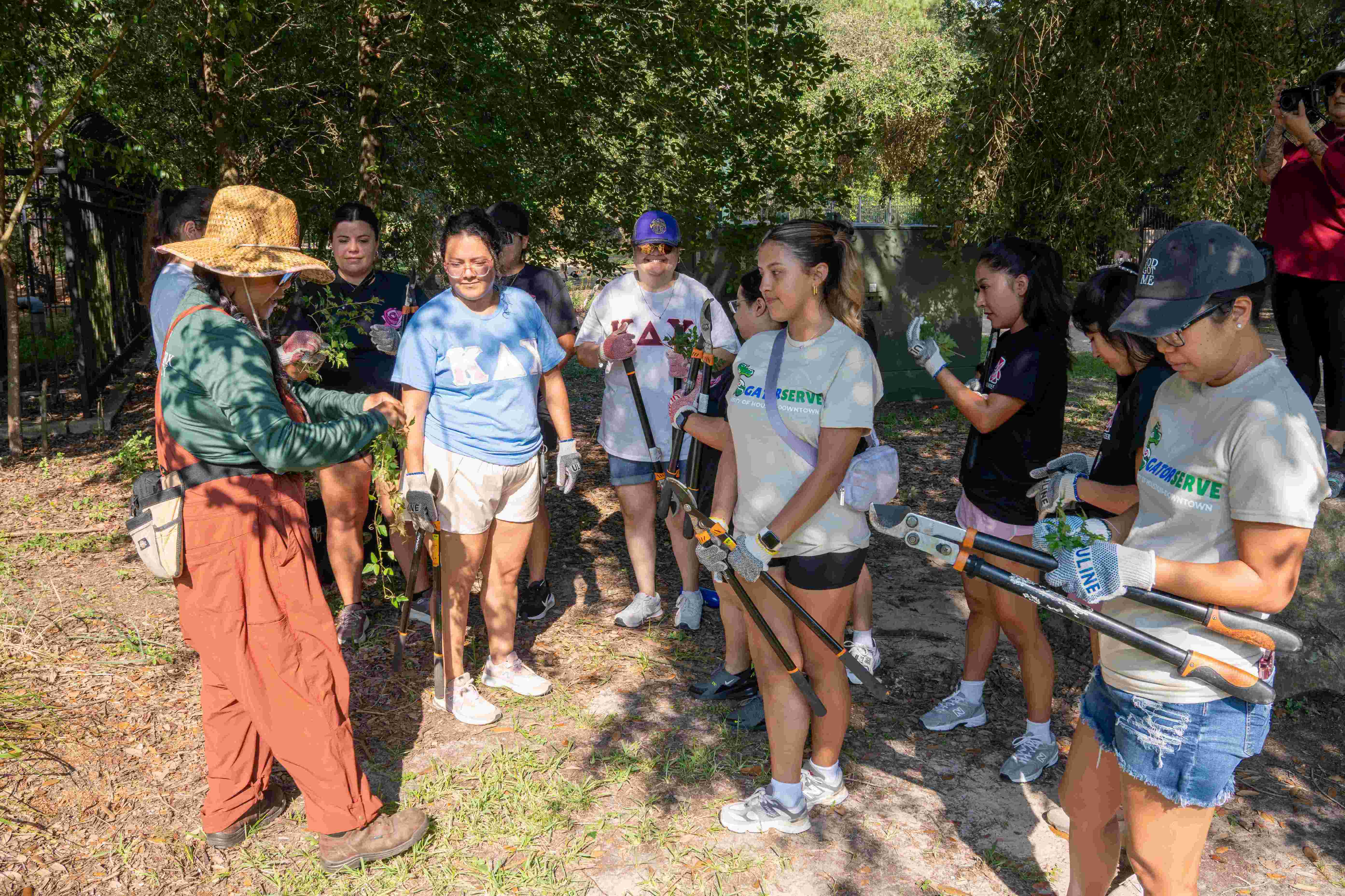 volunteers
