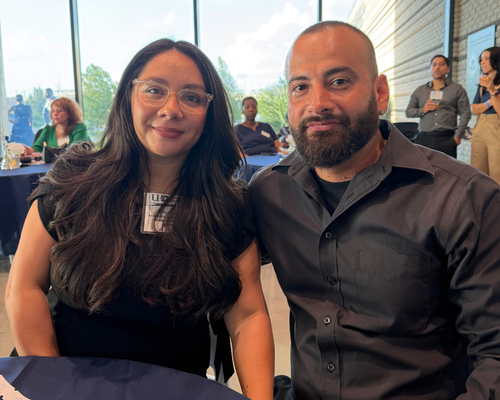 Erica (’18, Education) and Angel Chavez