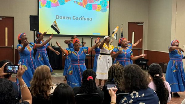 Garifuna Dancers Dance Presentation 