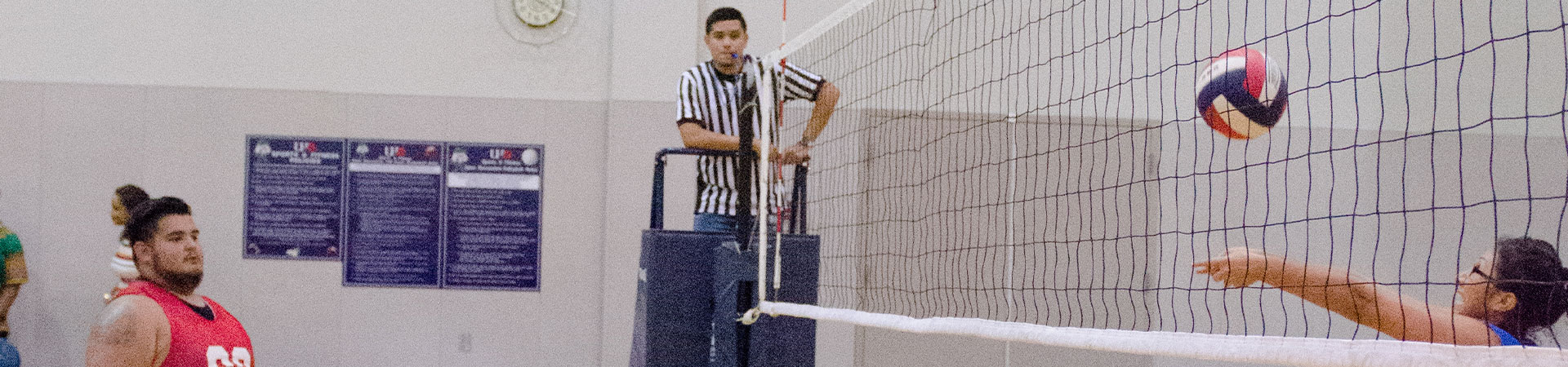 UHD students playing sports.